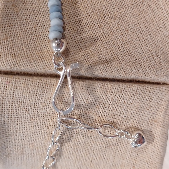 Jay King Blue Opal Beaded Station Necklace NEW - Picture 7 of 11